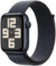 Apple Watch SE GPS GPS 40mm Midnight Aluminium Geh&#228;use mit Sport Ink Schleife