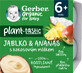 Gerber Bio 100% Gem&#252;se Apfel und Ananas Dessert mit Kokosmilch St&#252;ck 4 x 90 g