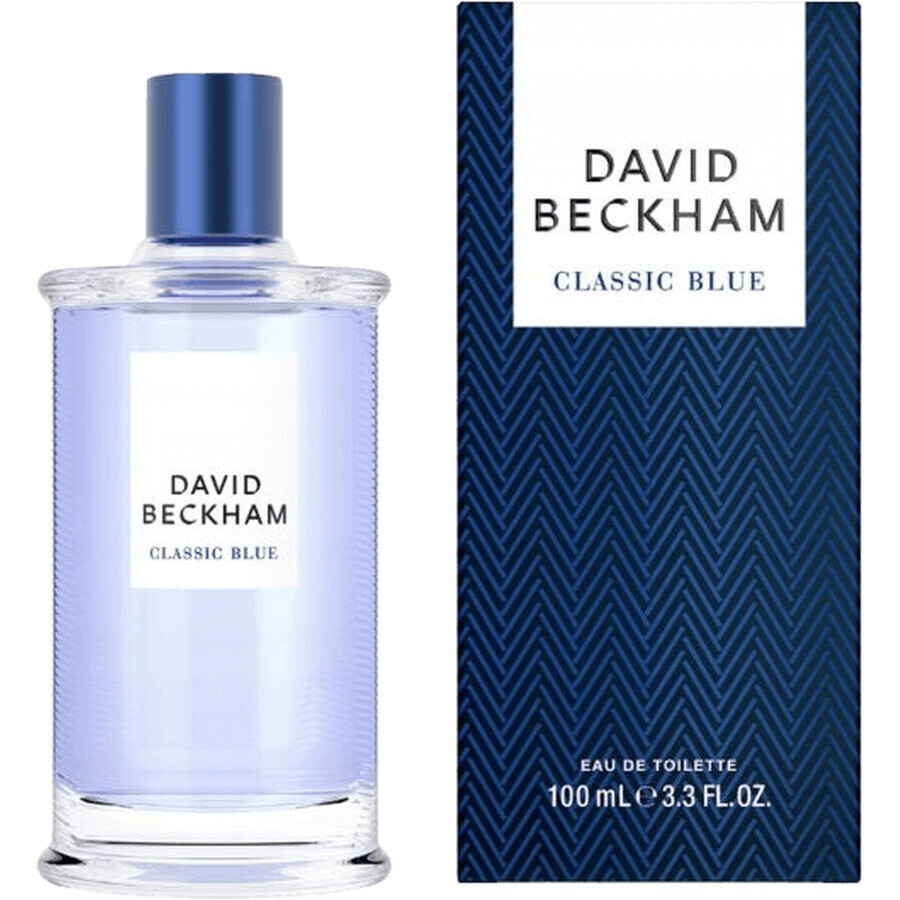 David Beckham Classic Blue Eau de Toilette für Männer 50 ml