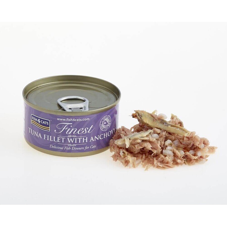 Fish4Cats Katzendosenfutter Finest Tuna mit Sardellen 70 g