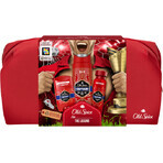 Old Spice Footballer: Set aus festem Deodorant + Deo-Spray und Captain Duschgel mit Sandelholz- und Zitrusnoten