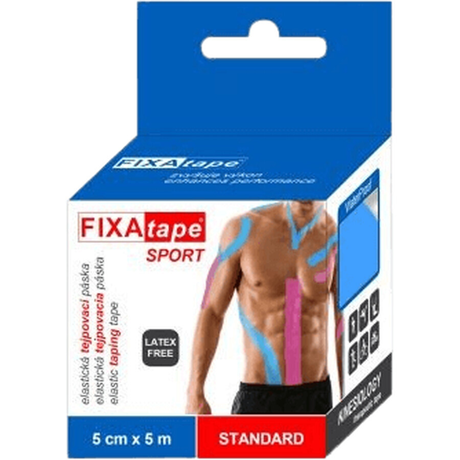 FixAtape Sport Kinesiologie Körper 5 cm x 5 m