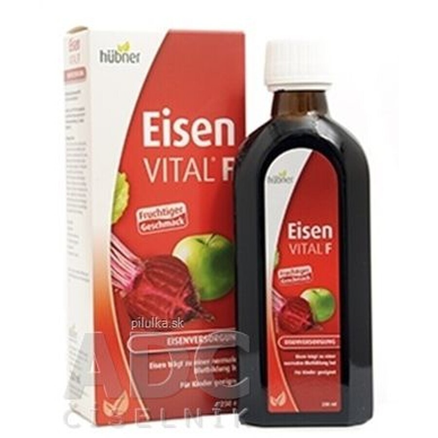 Hűbner Eisen VITAL F Frucht- und Pflanzenextrakt 250 ml