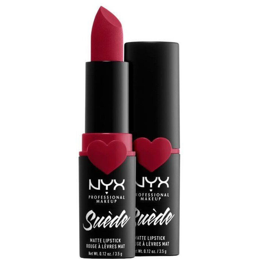 NYX Professional Makeup Suede Matte Lipstick Matte Lipstick Ruj - Spicy 3.5 g