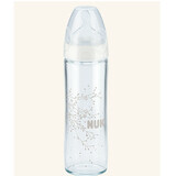 Glasflasche mit Silikonsauger New Classic, 0-6 Monate, 240 ml, Nuk