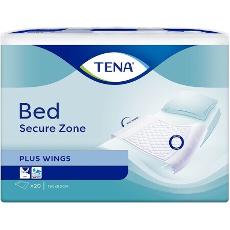 Tena Bed Plus Wings 180 x 80 cm Einlage 20 Stück