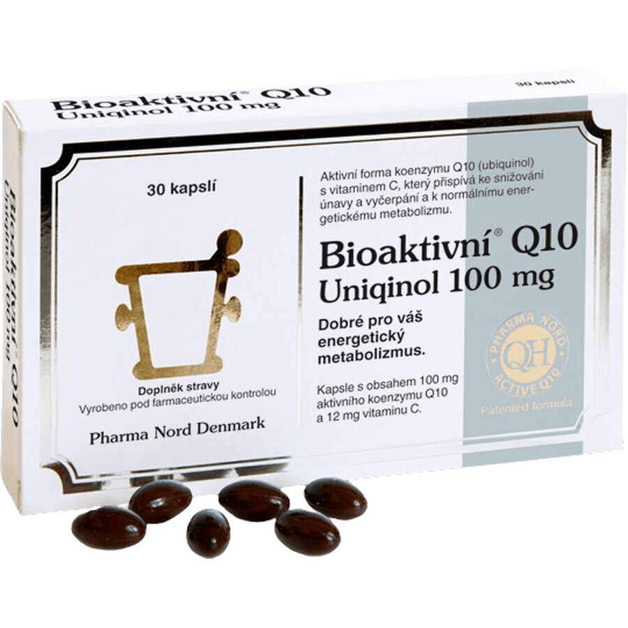 Bioactive Q10 Uniqinol 100 mg 30 Kapseln