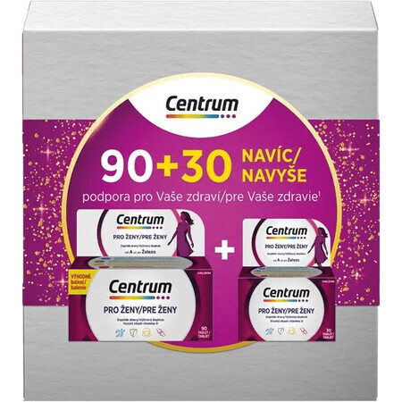 Centrum Multivitaminico per donne confezione regalo da 120 compresse