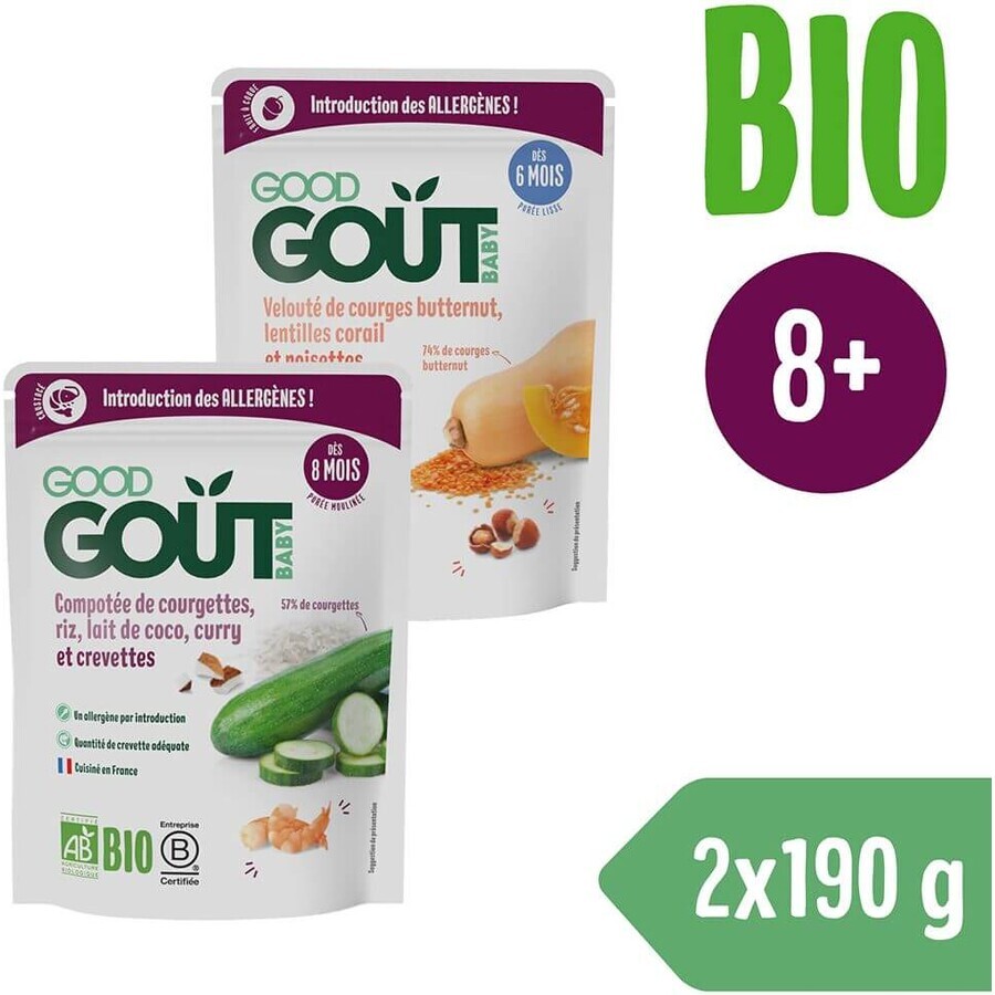 Good Goût BIO Neu aromatisierte Kapseln 2 x 190 g