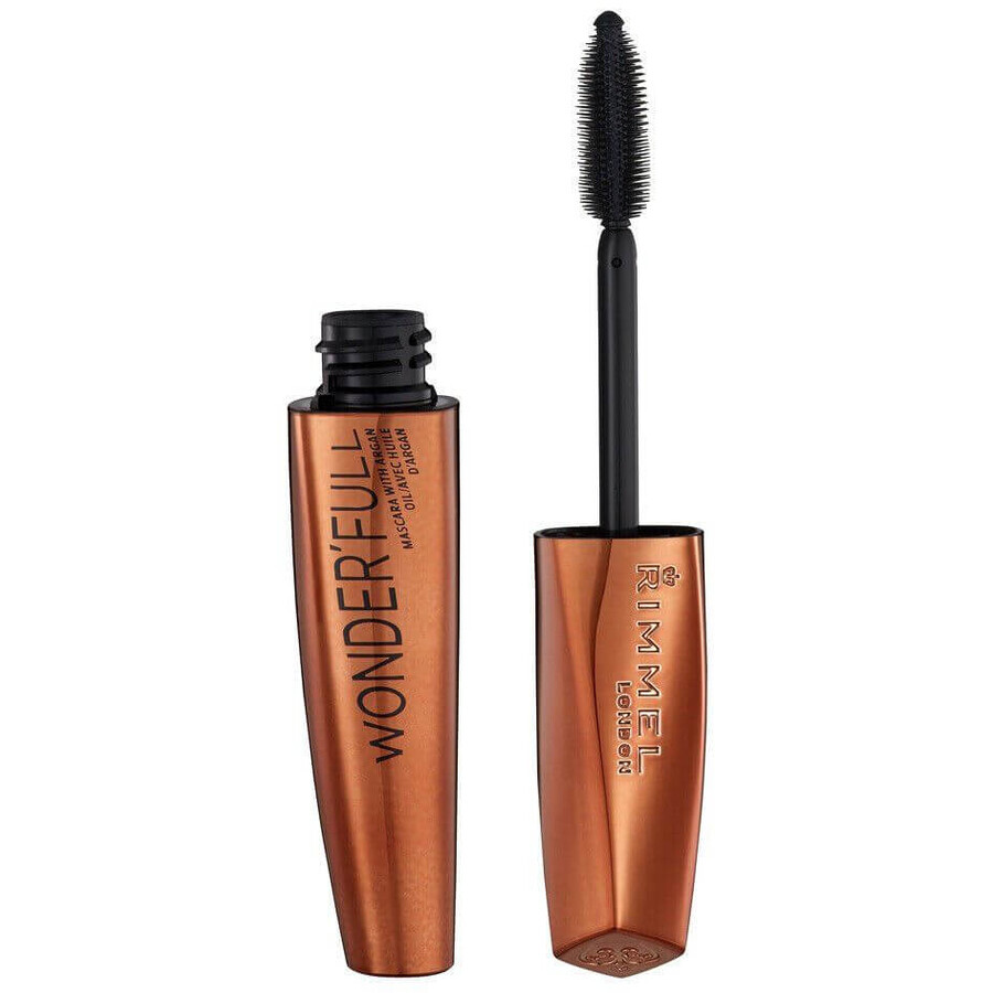 Rimmel London Wonder'Full Argan Oil Mascara - Farbton: 001 Schwarz 11 ml