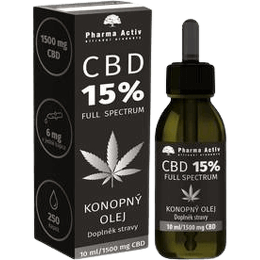 Pharma Activ Hanföl CBD CBD 15% 1500 mg 10 ml