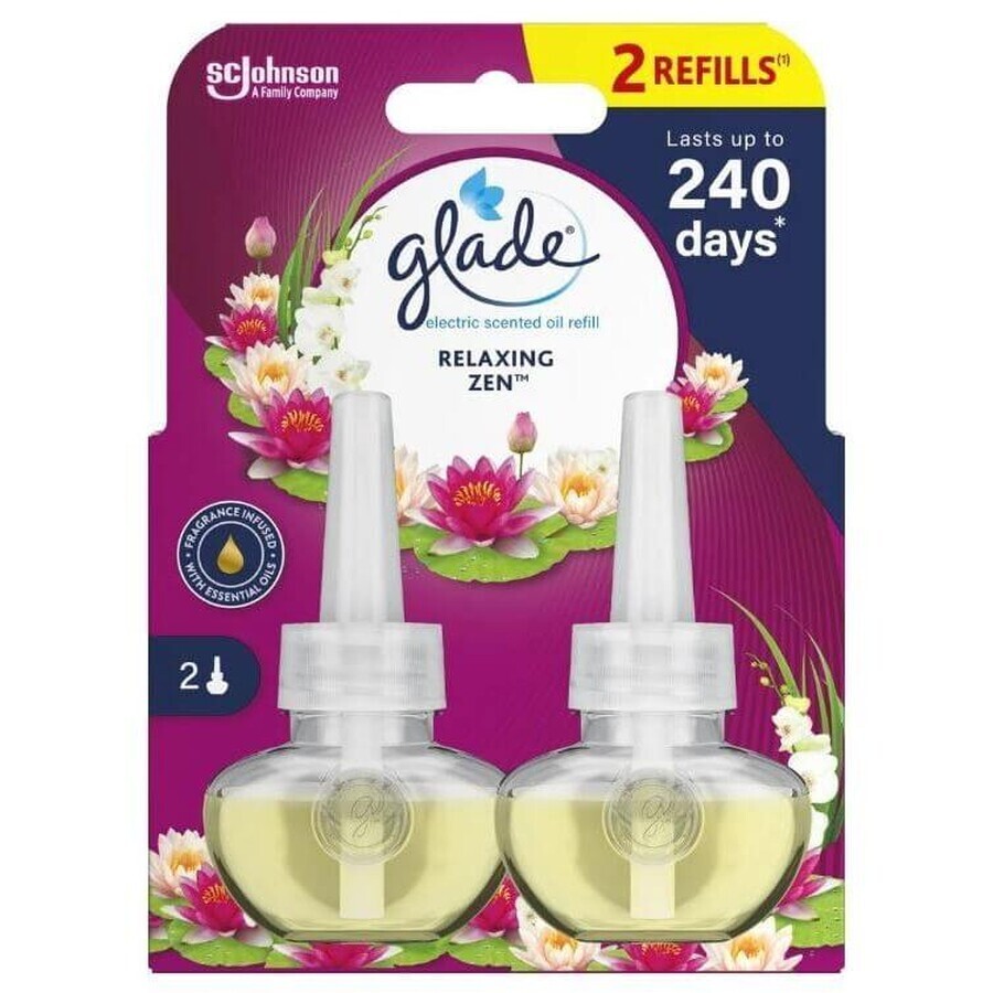 Glade Electric Relaxing Zen Refill Lufterfrischer Lufterfrischer 2 x 20 ml