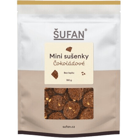 Shufan Mini Schokolade, Hafer, glutenfrei 180 g