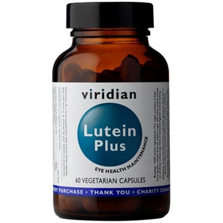 Viridian Lutein Plus 60 Kapseln