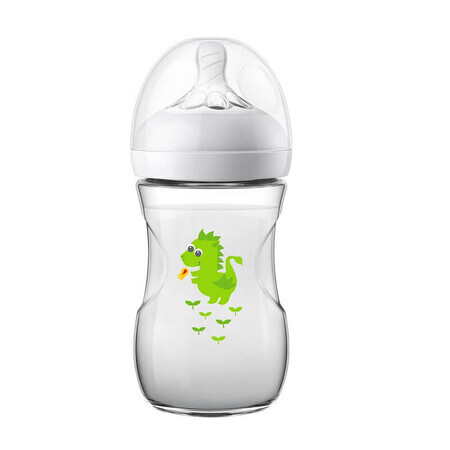 Biberon natural ultra soft Dragon, 260ml, SCF070/24, Philips Avent