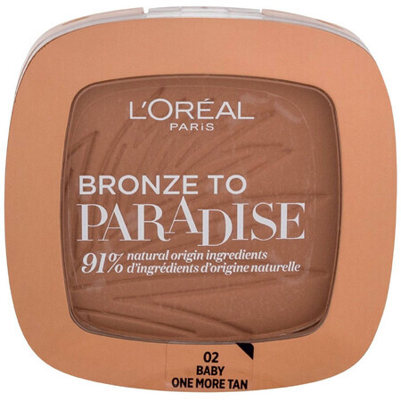 L'Oréal Paris Bronze To Paradise Bronzer Baby eine mehr Bräune 02 9 g