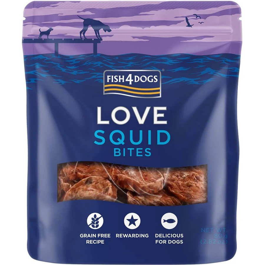 Fish4Dogs Squid Przysmaki dla psów 80 g: ceny i cechy