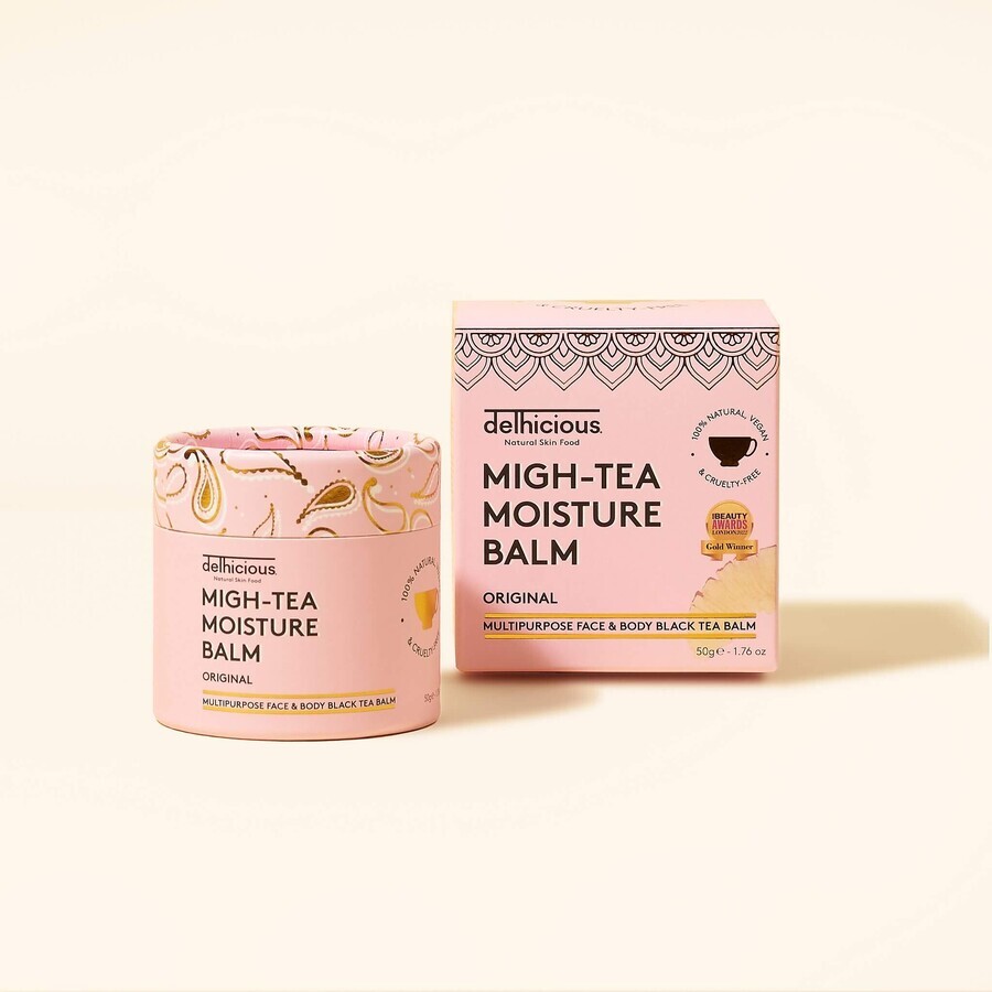 Delhicious Migh-Tea Moisture Multipurpose Balm - Original Körperpflege 50 g