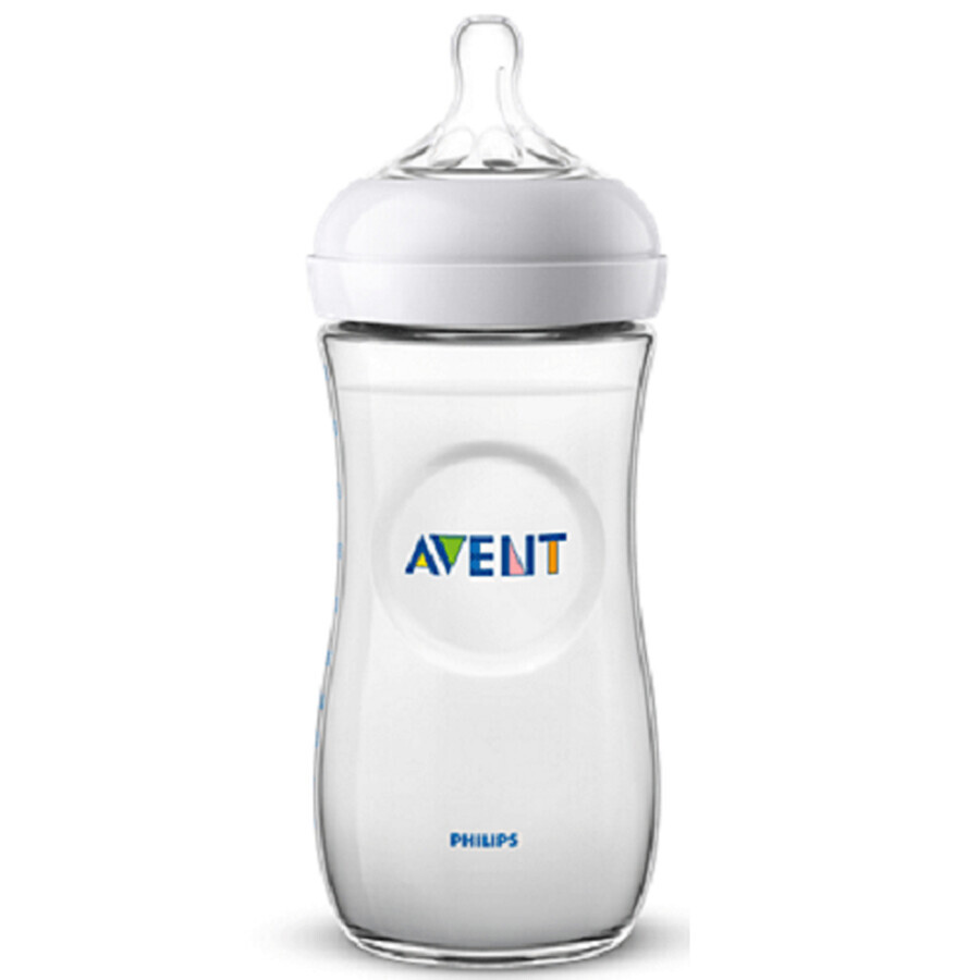 Biberon Natural, +6 luni, 330 ml, SCF036/17, Philips Avent