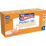 Spontex disposable gloves Protect L 100 pcs