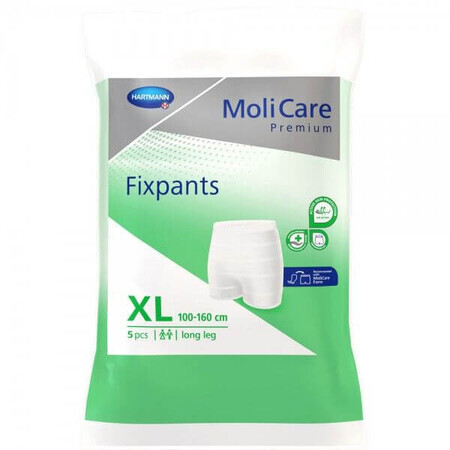 Molicare Premium Fixpants Langes Bein XL Fixpants 5 Stück