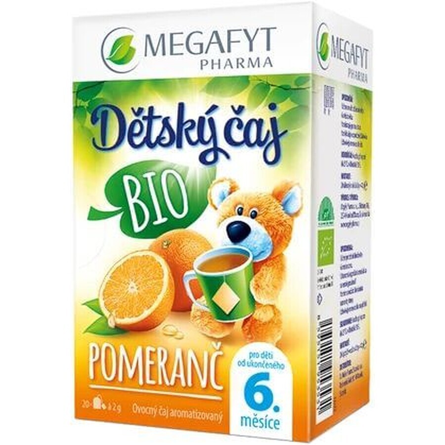 Megafyt Kindertee Bio Orange 20 x 2 g