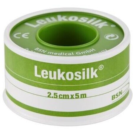 Leukosilk-Spule 2,5 cm x 5 m