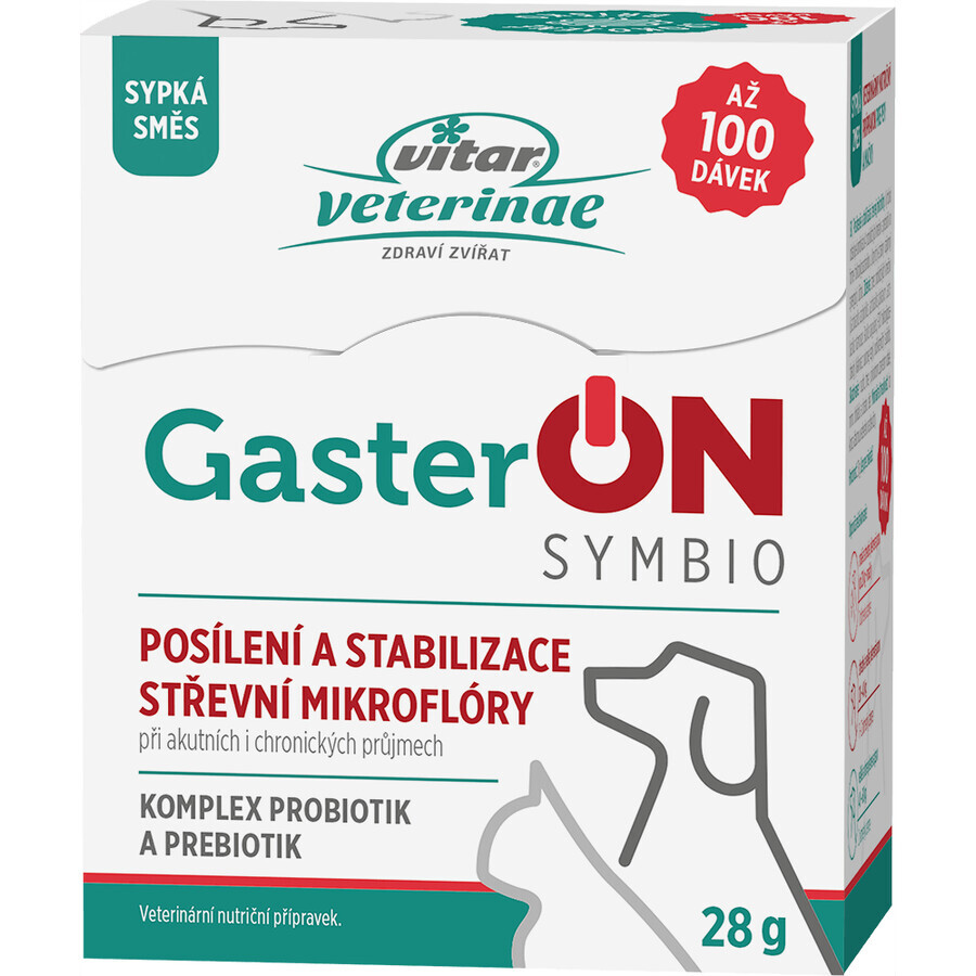 Vitar Veterinae GasterON SYMBIO-Glas 28 g