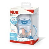 Biberon PP 150 ml con beccuccio + tettarella in silicone per apprendimento 6-18 mesi, First Choice Disney Dumbo, Nuk