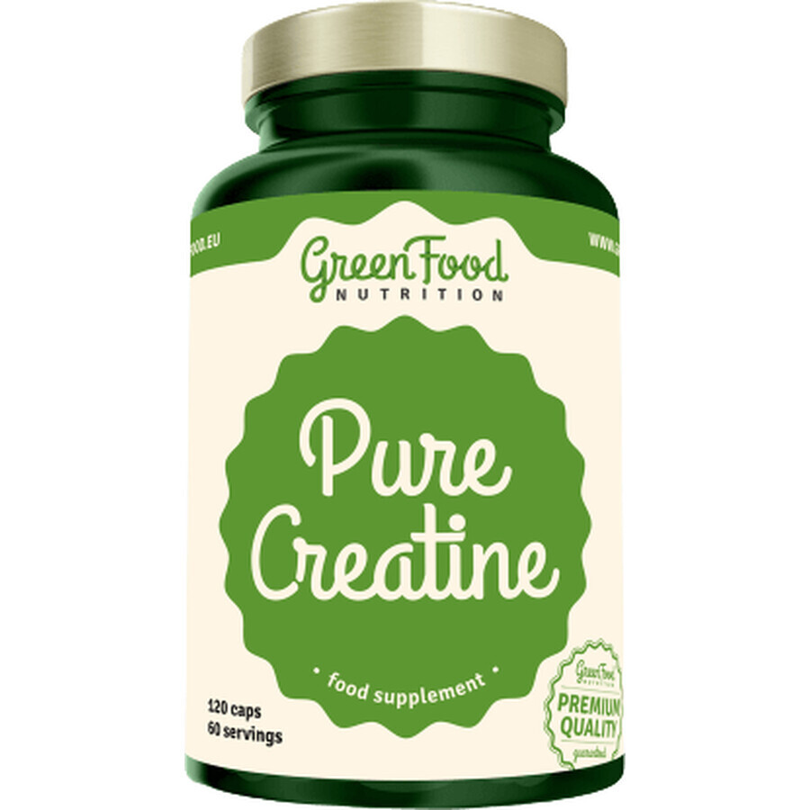 GreenFood Nutrition GreenFood Pure Creatine 120 capsules