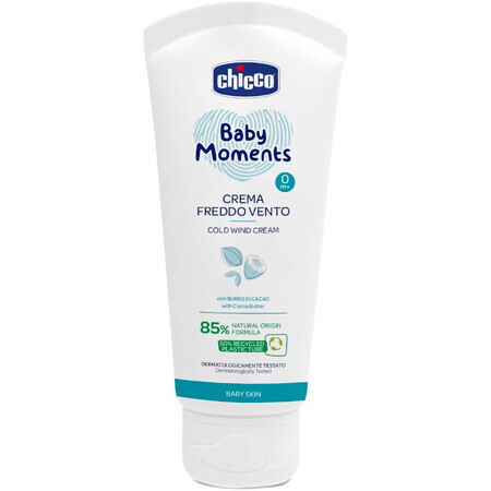 Chicco Baby Moments Par parabenfreie Creme für kaltes Wetter 50 ml