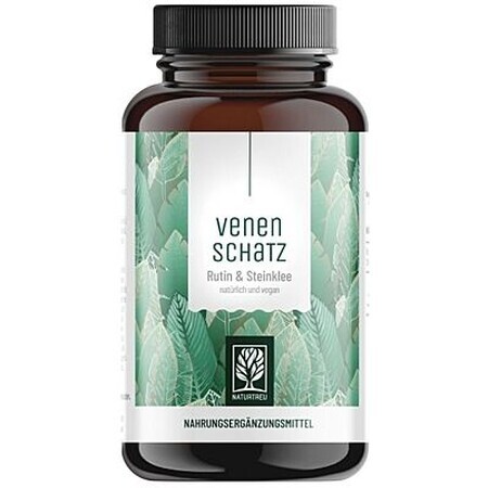 Naturtreu Schatz für die Venen - Rutin & Klee 120 Kapseln