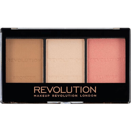 Revolution Ultra Sculpt & Contour Kit Ultra Fair C01 Face Palette 11 g