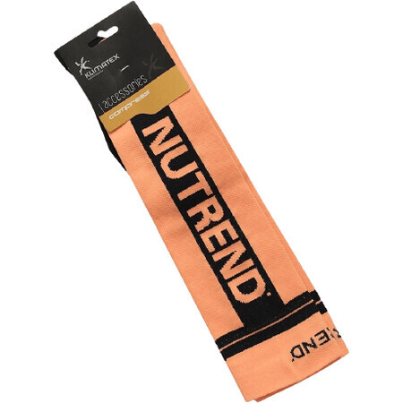 Nutrend Socken, Größe. 43-46, neon lachs