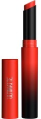 Maybelline New York NY Colour Sensational Ultimatte Slim Gel Long Lasting Lipstick 299 More Scarlet 2 g