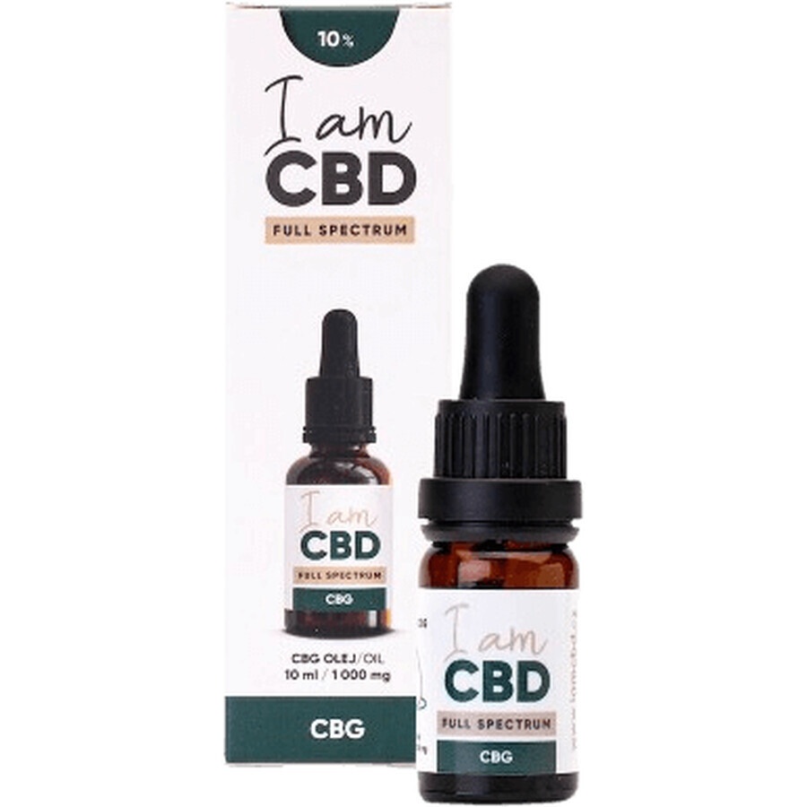 Ich bin CBD Full Spectrum CBG Hanföl 10% original 10 ml