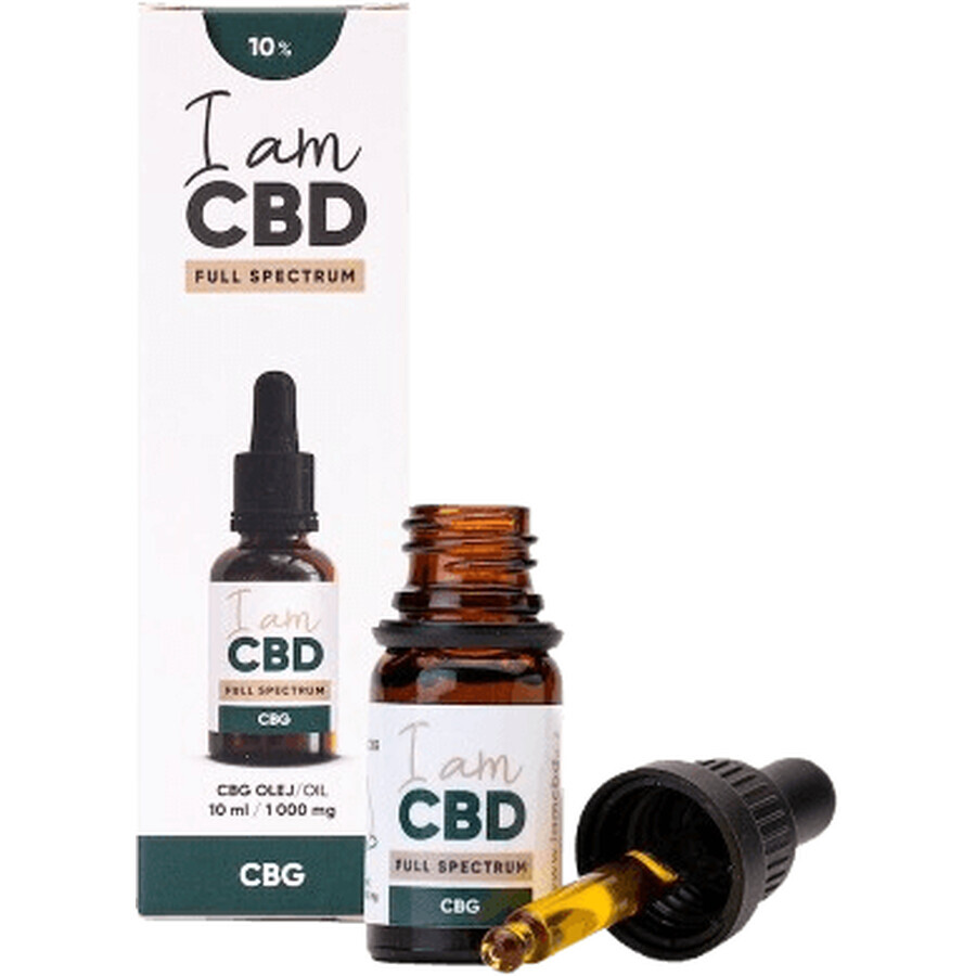 Ich bin CBD Full Spectrum CBG Hanföl 10% original 10 ml