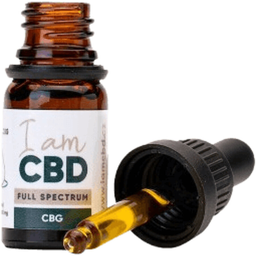 Ich bin CBD Full Spectrum CBG Hanföl 10% original 10 ml