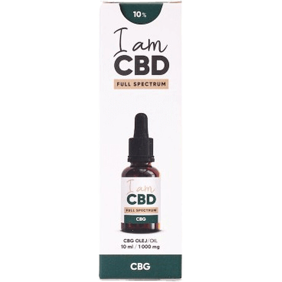 Ich bin CBD Full Spectrum CBG Hanföl 10% original 10 ml