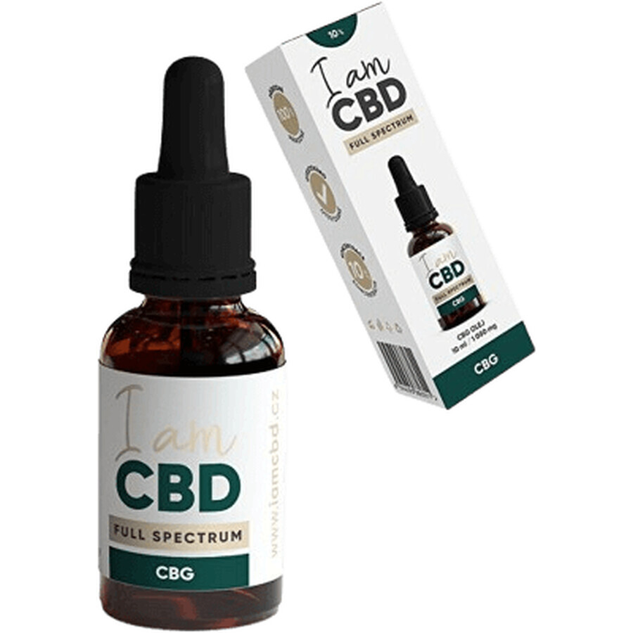 Ich bin CBD Full Spectrum CBG Hanföl 10% original 10 ml