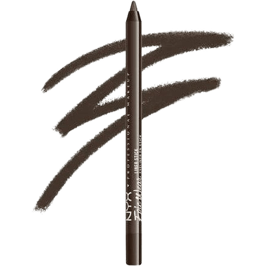 NYX Professional Makeup Epic Wear Liner Sticks Wasserfester Eyeliner - 07 Deepest Brown 1.2g