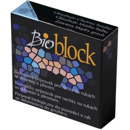 Pythie Bio Block pulbere antifungică unghii pe mâini 3 x 0,1 g