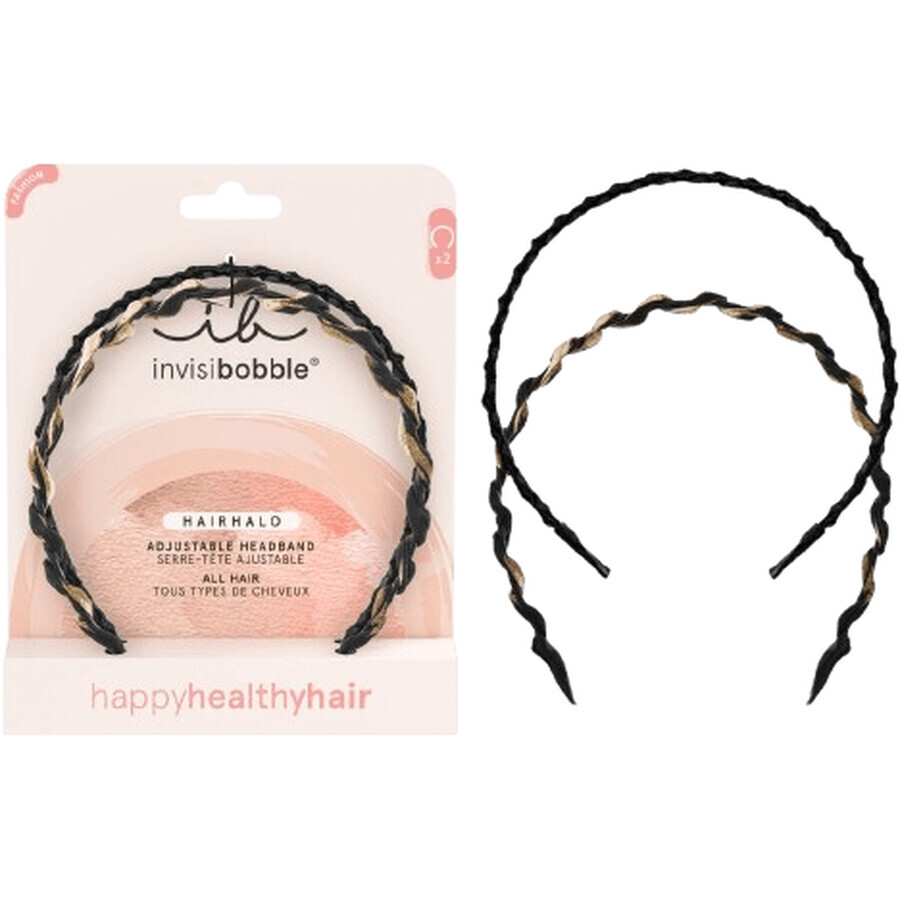 Invisibobble Hairhalo Chique und Classy, Haarbänder 2 Stück