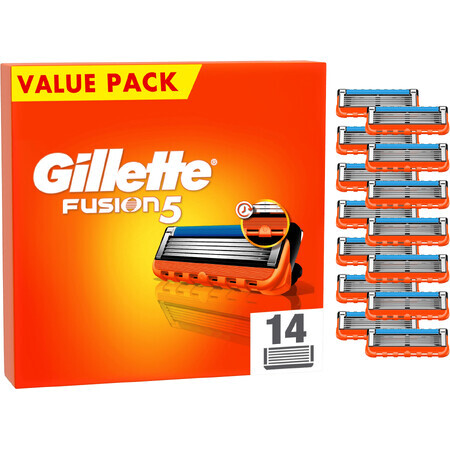 Gillette Fusion5 Ersatzscherköpfe für Männer 14 Stück