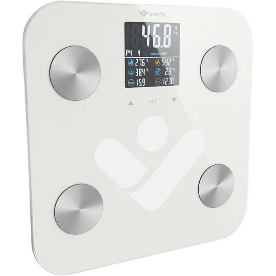 TrueLife FitScale W6 BT Bluetooth Personenwaage