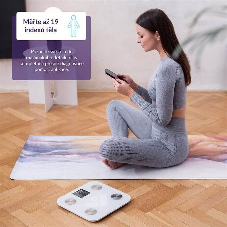 TrueLife FitScale W6 BT Bluetooth Personenwaage