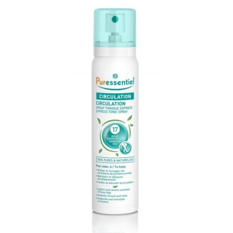 Puressentiel Durchblutungsspray 17 ätherische Öle 100 ml