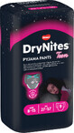 Huggies&#174; Dry Nites Large Windeln f&#252;r M&#228;dchen 27-57 kg, 9 St&#252;ck