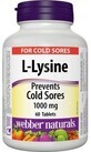 Webber Naturals L - Lysin 1000 mg 60 Tabletten