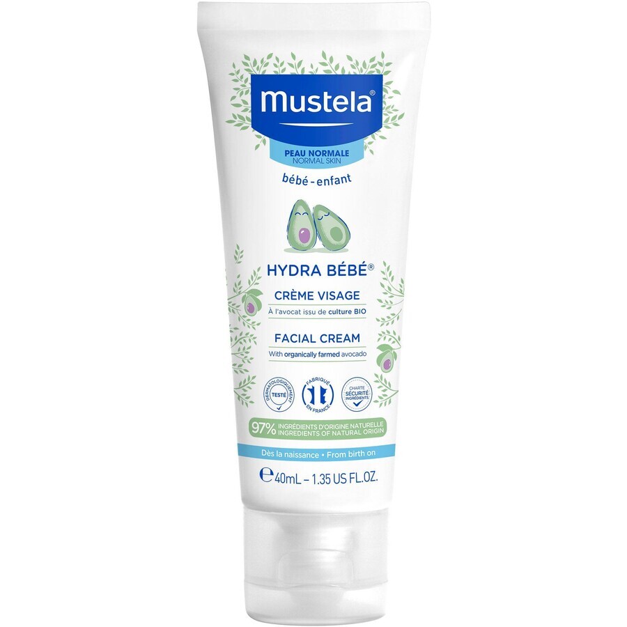 Mustela Crema Facial Hidratante 40 ml